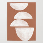 Abstract Terracotta  Poster Gallery Image 4
