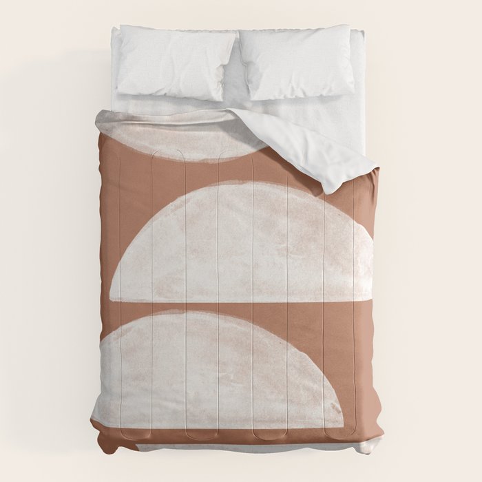 Abstract Terracotta  Comforter Gallery Image 6
