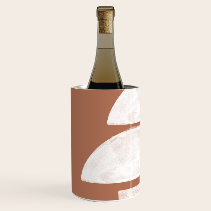 Abstract Terracotta  Wine Chiller Gallery Image 2