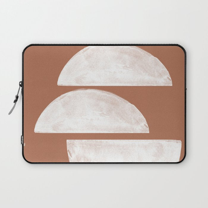Abstract Terracotta  Laptop Sleeve Gallery Image 1