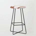 Abstract Terracotta  Stool Gallery Image 1
