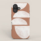 Abstract Terracotta  iPhone Case Gallery Image 1