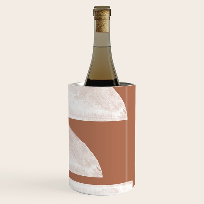Abstract Terracotta  Wine Chiller Gallery Image 3
