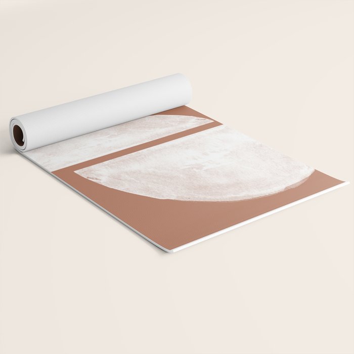 Abstract Terracotta  Yoga Mat Gallery Image 2