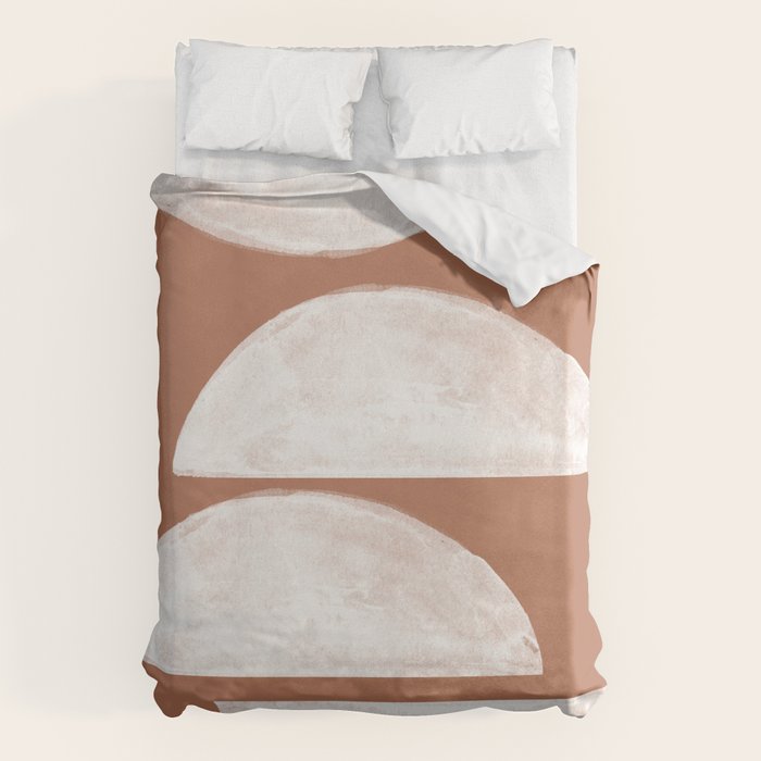 Abstract Terracotta  Duvet Cover Gallery Image 6