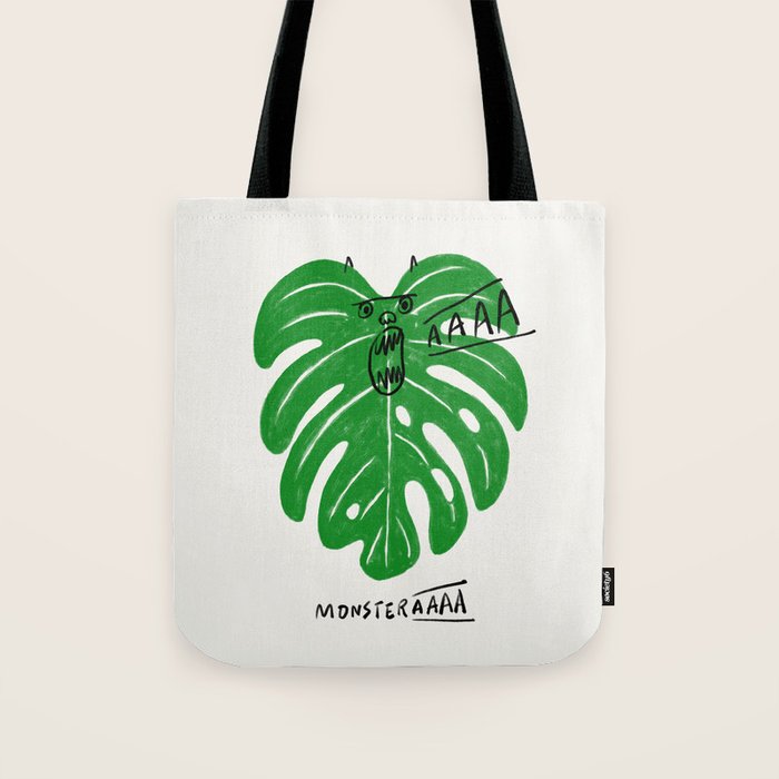 Monstera Tote Bag Gallery Image 1