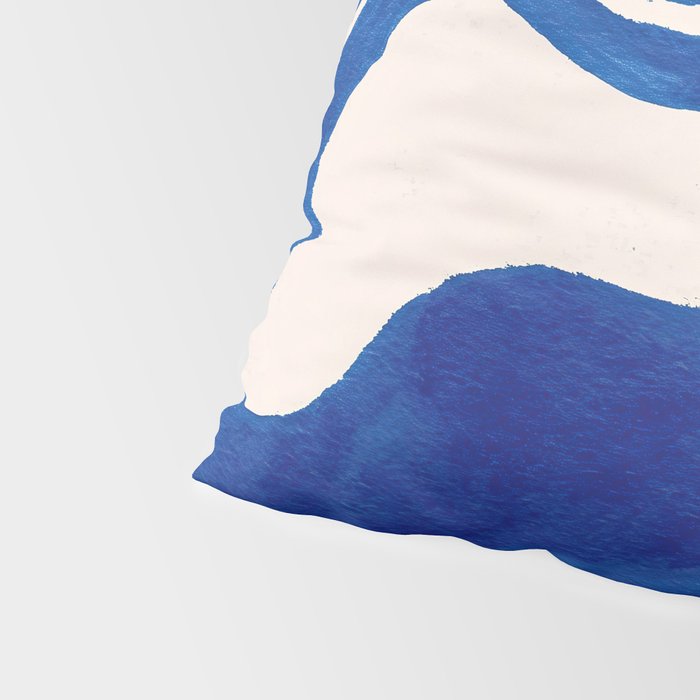 Indigo Flow Pillow Sham Gallery Image 4
