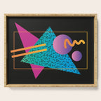 Memphis Pattern 24 - 80s / 90s Retro Serving Tray Gallery Image 1