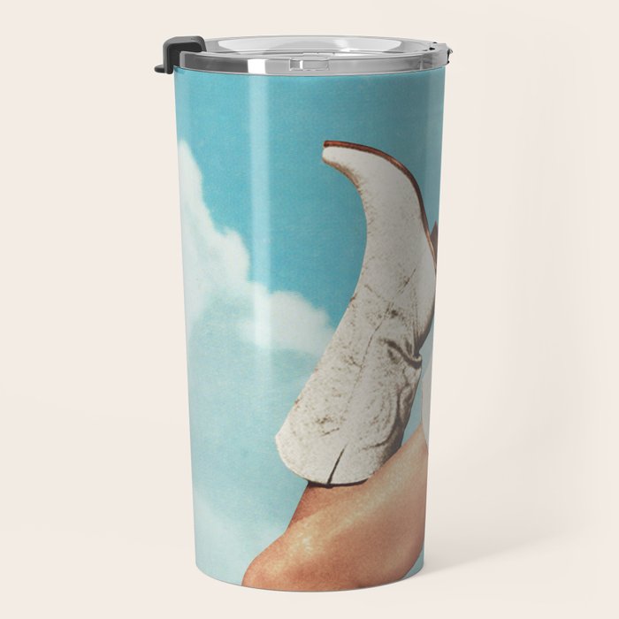 These Boots - Blue Sky Travel Mug Gallery Image 3