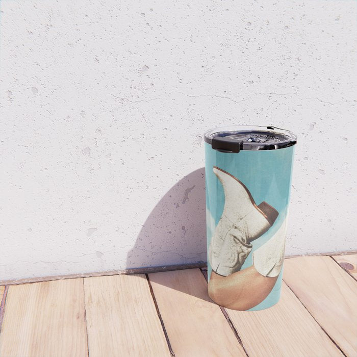 These Boots - Blue Sky Travel Mug Gallery Image 4
