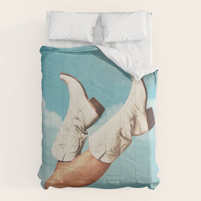 These Boots - Blue Sky Comforter Gallery Image 1