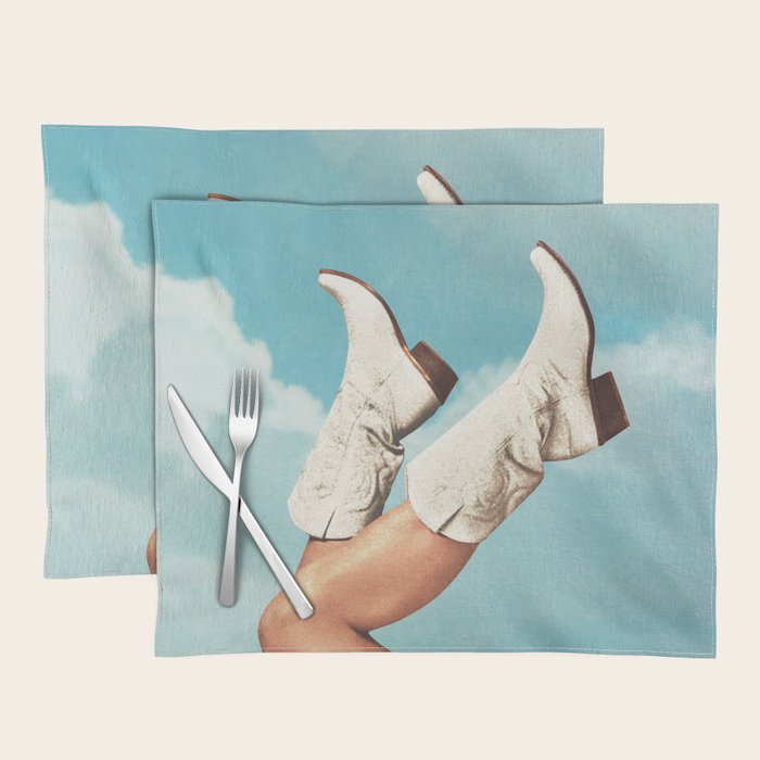 These Boots - Blue Sky Placemat Gallery Image 1