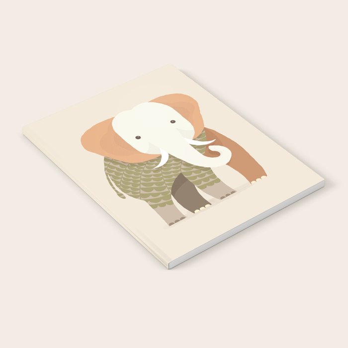 Whimsical Elephant Notebook Gallery Image 2