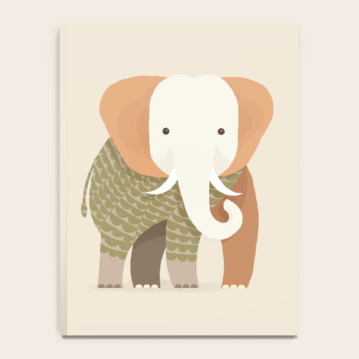 Whimsical Elephant Notebook Gallery Image 4