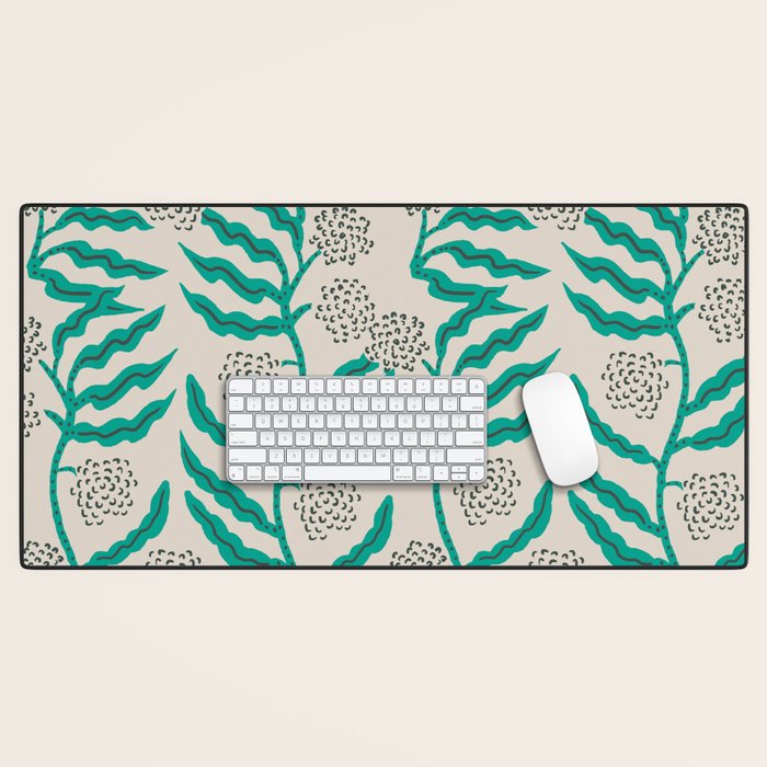 LA VILLE VINE MINT Desk Mat Gallery Image 1