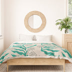 LA VILLE VINE MINT Duvet Cover Gallery Image 3