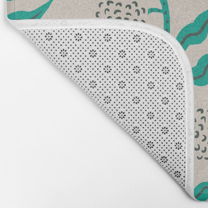 LA VILLE VINE MINT Bath Mat Gallery Image 2