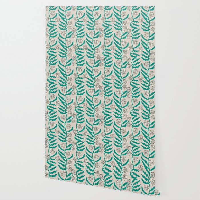 LA VILLE VINE MINT Wallpaper Gallery Image 2