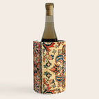 Kashan  Antique Central Persian Rug Print Wine Chiller Gallery Image 2