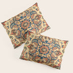 Kashan  Antique Central Persian Rug Print Pillow Sham Gallery Image 3