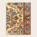 Kashan  Antique Central Persian Rug Print Notebook Gallery Image 4