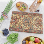 Kashan  Antique Central Persian Rug Print Cutting Board Gallery Image 2