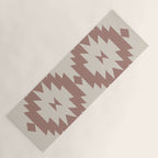Southwestern Minimalism - Neutral Rose Beige Yoga Mat Gallery Image 1