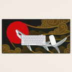 White Tip Reef Shark Desk Mat Gallery Image 1