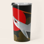 White Tip Reef Shark Travel Mug Gallery Image 3