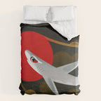 White Tip Reef Shark Duvet Cover Gallery Image 6