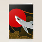 White Tip Reef Shark Stationery Card Gallery Image 2