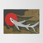 White Tip Reef Shark Rug Gallery Image 2