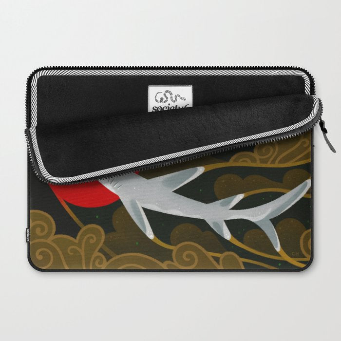 White Tip Reef Shark Laptop Sleeve Gallery Image 2