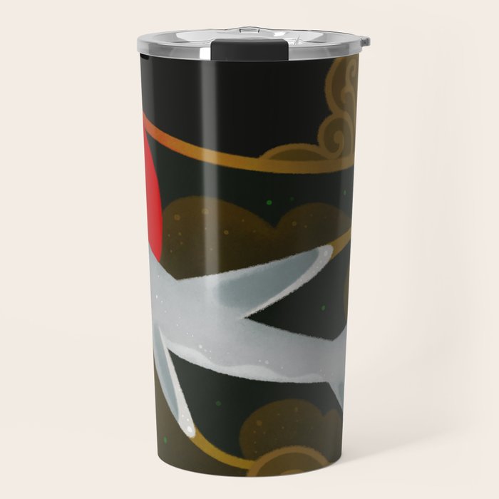 White Tip Reef Shark Travel Mug Gallery Image 1