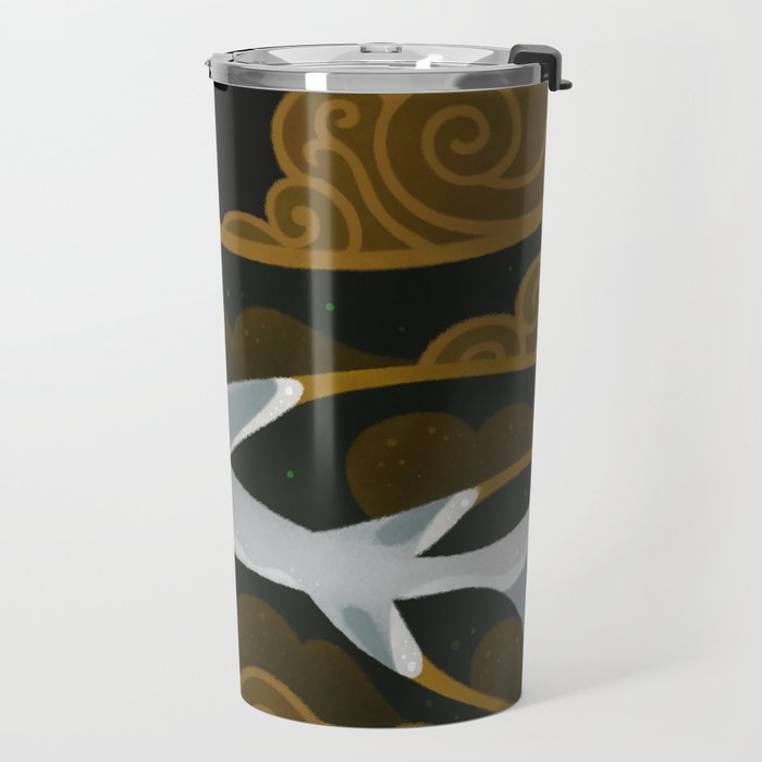 White Tip Reef Shark Travel Mug Gallery Image 2