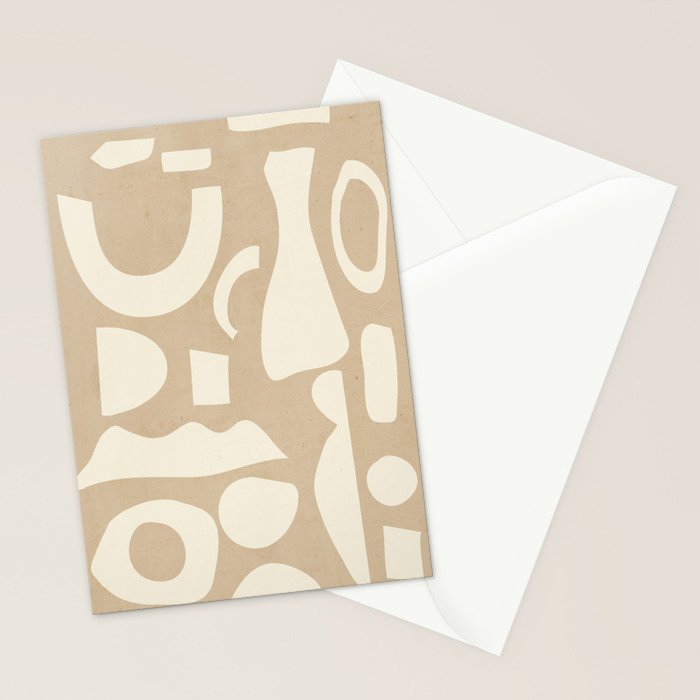 Abstract Shapes 38/9 Stationery Card Gallery Image 2