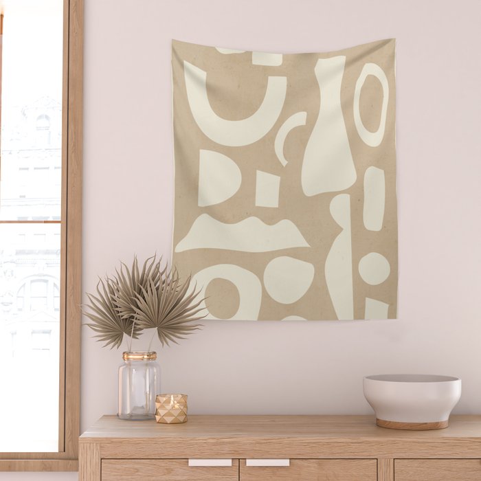 Abstract Shapes 38/9 Wall Tapestry Gallery Image 2