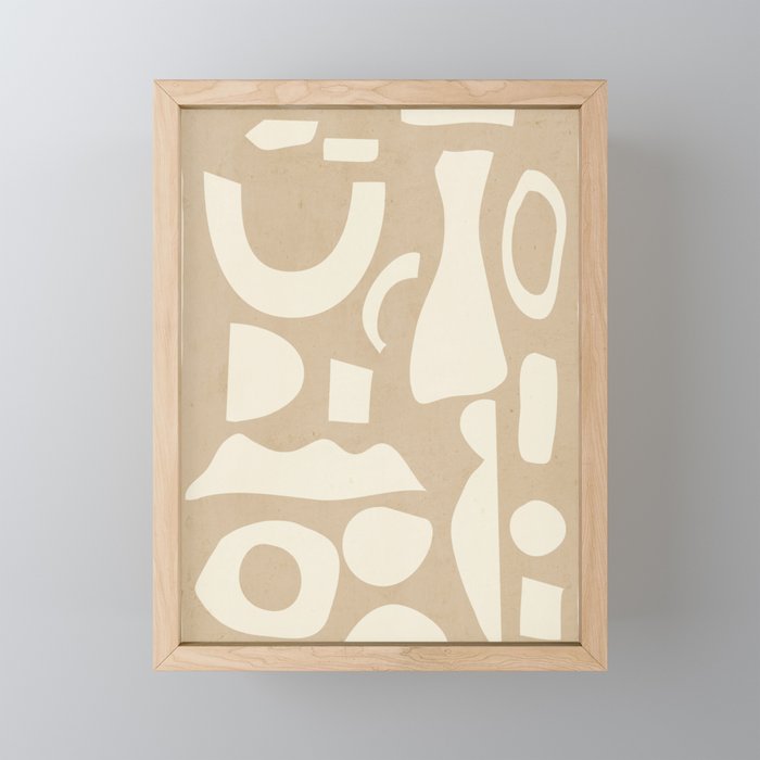Abstract Shapes 38/9 Mini Art Print Gallery Image 1