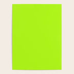 Solid Bright Green Yellow Neon Color Poster Gallery Image 4