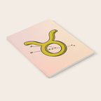 Taurus Symbol Notebook Gallery Image 2