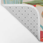 Fresh Tomatoes and Flowers Bath Mat Gallery Image 2