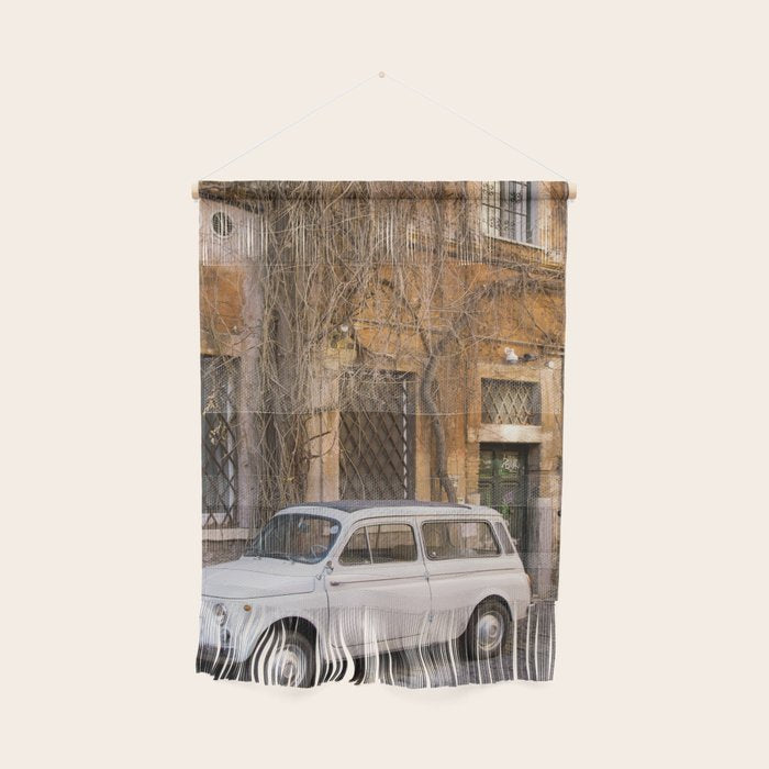 Trastevere Street - Travel Photography, Rome Italy Wall Hanging Gallery Image 1