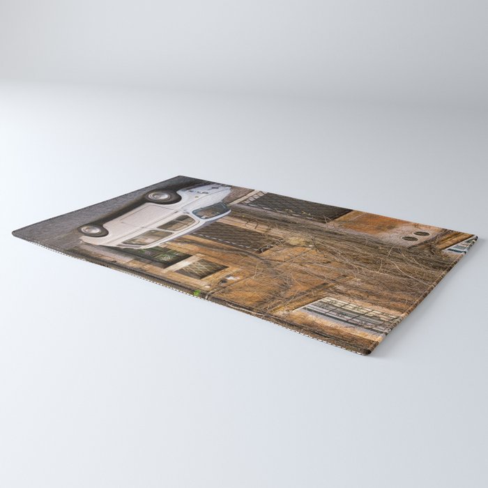 Trastevere Street - Travel Photography, Rome Italy Rug Gallery Image 3