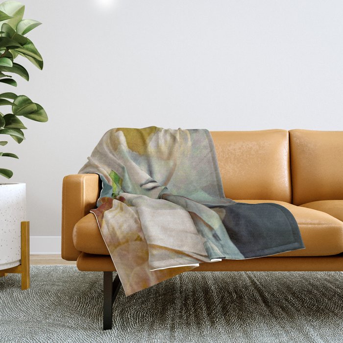 blooming 2a Throw Blanket Gallery Image 1