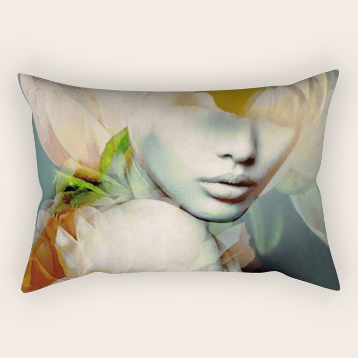 blooming 2a Rectangular Pillow Gallery Image 1