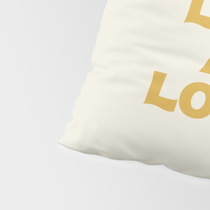 Loved and loving - gold Pillow Sham Gallery Image 4
