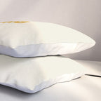 Loved and loving - gold Pillow Sham Gallery Image 3