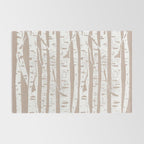 Woodcut Birches Rug Gallery Image 2