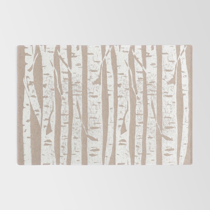 Woodcut Birches Rug Gallery Image 2