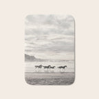 Horses on the Beach Bath Mat Gallery Image 1